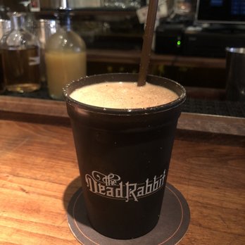 The Dead Rabbit - Frozen Irish coffee ($17) - Cocktail Bars Near Me - New York, New York The Dead Rabbit - Frozen Irish coffee ($17) - Cocktail Bars Near Me - New York, New York