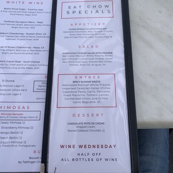 Eat Chow - Menu 4/22/23 - Breakfast & Brunch Near Me - Costa Mesa, California