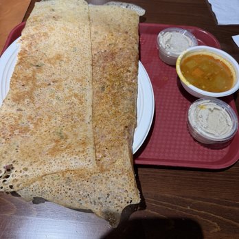 Desi Chowrastha - Onion Rava Dosa - Indian Near Me - Naperville, Illinois