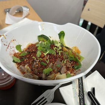 Chopin Noodle House - B2.Oil Spill Noodle - Noodles Near Me - Fairfax, Virginia