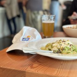 Cafe Bernardo  - Orecchiette pesto is phenom!!!!