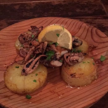 La Feria - Baby octopus with perfectly cooked potatoes - Tapas Bars Near Me - Detroit, Michigan