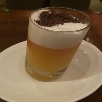 Tiffins Restaurant - Passion Fruit Tapioca Créme - New American Near Me - Lake Buena Vista, Florida Tiffins Restaurant - Passion Fruit Tapioca Créme - New American Near Me - Lake Buena Vista, Florida
