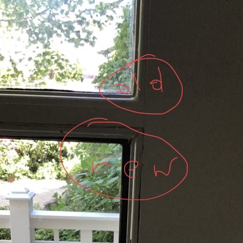 Smart Glass - Old pane up, no visible glaze. New pane below with black glaze visible all around. - Windows Installation Near Me - Seattle, Washington Smart Glass - Old pane up, no visible glaze. New pane below with black glaze visible all around. - Windows Installation Near Me - Seattle, Washington
