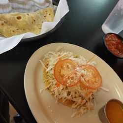 Angie's Latin Food - Chicken Enchilada (tasty & slightly messy ) 3-16-26