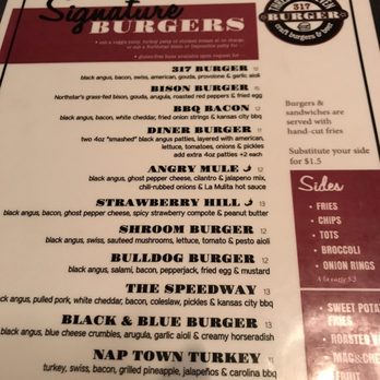 317 Burger - Menu - Burgers Near Me - Indianapolis, Indiana 317 Burger - Menu - Burgers Near Me - Indianapolis, Indiana
