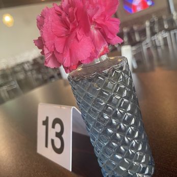 Lina Street Food - Beautiful real flower on every table - Thai Near Me - Bedford, Texas Lina Street Food - Beautiful real flower on every table - Thai Near Me - Bedford, Texas