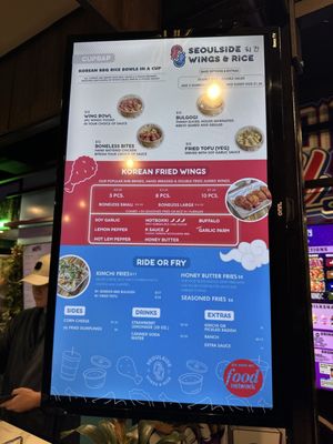 Seoulside Wings & Rice by null