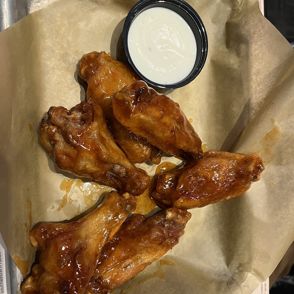 Buffalo Wild Wings - Mango habanero wings (arguably their best flavor!) - Chicken Wings Near Me - Turlock, California