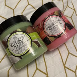 T J Maxx - I'm obsessed with this brand of body scrubs. This location had 5 tubs and I bought them all. I'll be back to look for more!