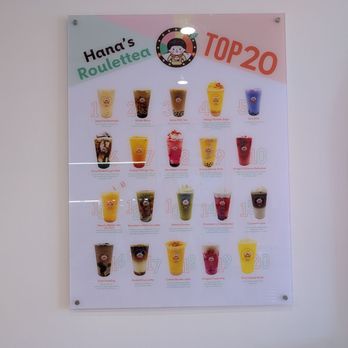 Hana's Roulettea - Top 20 drinks - Bubble Tea Near Me - Markham, Ontario