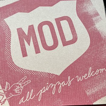 MOD Pizza - Pizza box - Pizza Near Me - Vernon Hills, Illinois