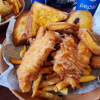 JLB Eatery Stella Link - This is the Pollock Wifey had. - Burgers Near Me - Houston, Texas
