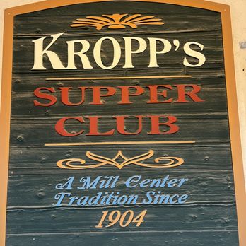 Kropp's Supper Club - sign for kropp's supper club - American Near Me - Green Bay, Wisconsin Kropp's Supper Club - sign for kropp's supper club - American Near Me - Green Bay, Wisconsin
