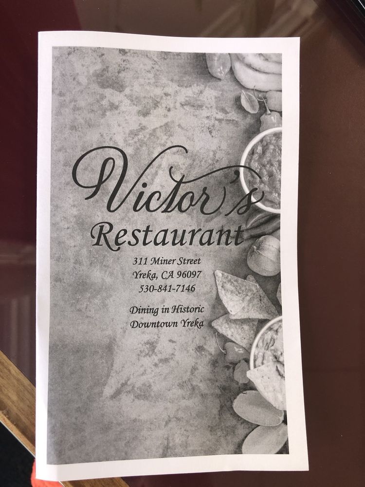 VICTORS RESTAURANT 311 W Miner St, Yreka, California Burgers
