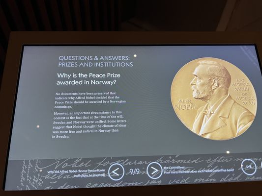 Menu photo 2 Nobel Prize Museum Stockholm, AB Menu photo 2 Nobel Prize Museum Stockholm, AB