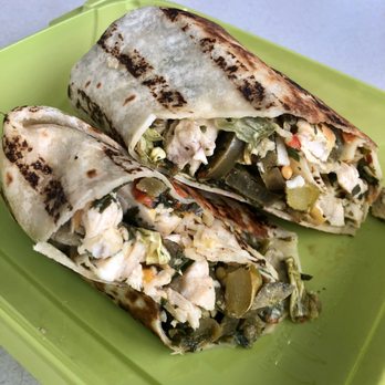 Beyond Juicery + Eatery - My $12 Cilantro Chicken Wrap. It was good, but not $12 good. And an extra $1 for a low carb wrap?? - Juice Bars & Smoothies Near Me - Detroit, Michigan Beyond Juicery + Eatery - My $12 Cilantro Chicken Wrap. It was good, but not $12 good. And an extra $1 for a low carb wrap?? - Juice Bars & Smoothies Near Me - Detroit, Michigan