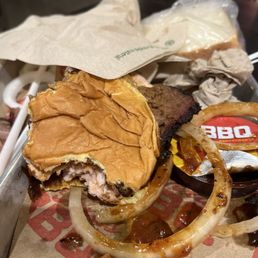 Absolutely the worst tasting BBQ Sandwich Ever!