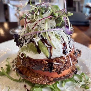 Blu Olive - Eggplant Burrata - Mediterranean Near Me - Westport, Connecticut