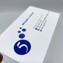 Alphagraphics - Uncoated Business Card (Front)