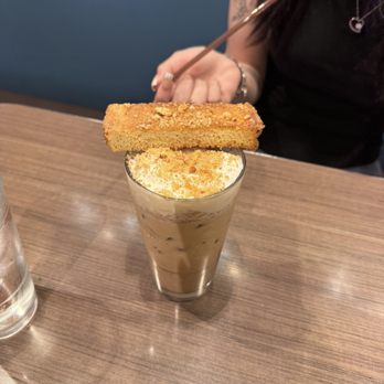 Snooze, an A.M. Eatery - French Toast Latte - Breakfast & Brunch Near Me - Tustin, California Snooze, an A.M. Eatery - French Toast Latte - Breakfast & Brunch Near Me - Tustin, California