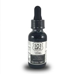 101 CBD | Ventura - 500mg CBD Oil - Natural Sweet (also comes in a variety of flavors)