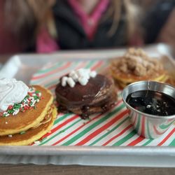 Whiskey Down Diner - Pancake sampler
