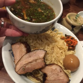 Menya le Nood - The Super Shoyu  Kakuni Tsukemen with Extra Noodles for two dollars more...KANACK ATTACK!! - Ramen Near Me - Honolulu, Hawaii