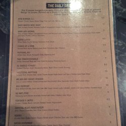 3 Jacks Burger Bar - Menu