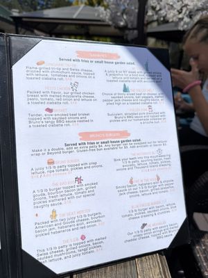 Menu photo 4 Bruno's Bar and Grill Scotts Valley, CA