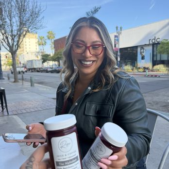 Rise Juice & Coffee - Fresh squeezed Custom juice 1 ingredient 16oz (price varies) - Coffee & Tea Near Me - Long Beach, California Rise Juice & Coffee - Fresh squeezed Custom juice 1 ingredient 16oz (price varies) - Coffee & Tea Near Me - Long Beach, California