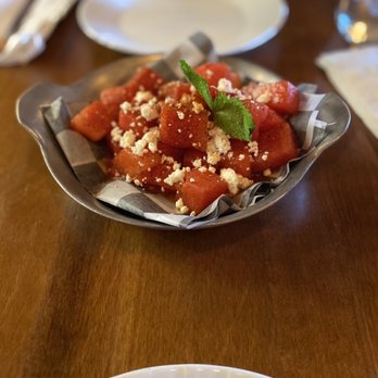 Biscuits and Bourbon - Hot watermelon - New American Near Me - Henderson, Nevada Biscuits and Bourbon - Hot watermelon - New American Near Me - Henderson, Nevada