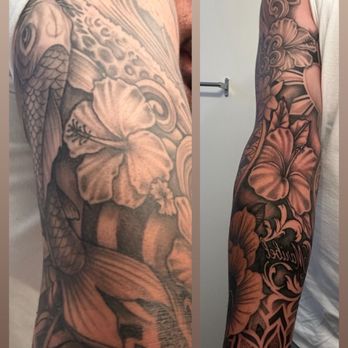 Knuckle Heads Tattoo Parlor - Sleeve work - Tattoo Near Me - Colton, California Knuckle Heads Tattoo Parlor - Sleeve work - Tattoo Near Me - Colton, California