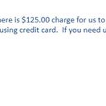 Tin Works - The one and only email sent back to me stating that I could pay with CC. - Metal Fabricators Near Me - Scottsdale, Arizona