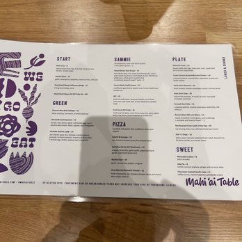 Mahi’ai Table - Food menu - Cocktail Bars Near Me - Kapolei, Hawaii Mahi’ai Table - Food menu - Cocktail Bars Near Me - Kapolei, Hawaii