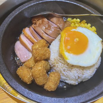 Bubble Waffle Cafe - Duck breast combo - Waffles Near Me - Vancouver, British Columbia Bubble Waffle Cafe - Duck breast combo - Waffles Near Me - Vancouver, British Columbia