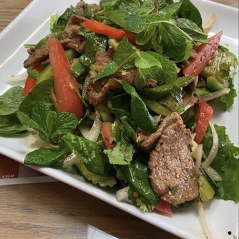 Thai Star - Yum Nue Salad - Thai Near Me - Merced, California