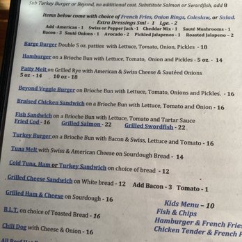 The Chowder Barge - Menu - Seafood Near Me - Wilmington, California The Chowder Barge - Menu - Seafood Near Me - Wilmington, California