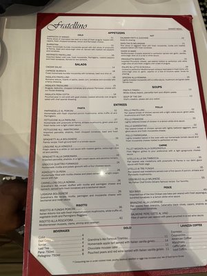 Menu photo 5 Fratellino Coral Gables, FL Menu photo 5 Fratellino Coral Gables, FL