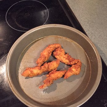 Aubrey's - Here is my tenders platter as a takeout! What a joke. My son joked that it looks like I ordered shrimp! - American Near Me - Knoxville, Tennessee