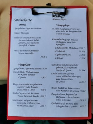 Menu photo 2 Mutter Siepe Lüdinghausen, NW Menu photo 2 Mutter Siepe Lüdinghausen, NW