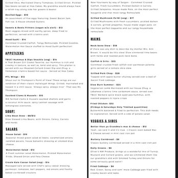 COMMUNION Restaurant and Bar - menu - Soup Near Me - Seattle, Washington COMMUNION Restaurant and Bar - menu - Soup Near Me - Seattle, Washington