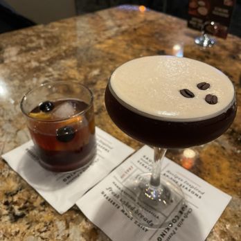 Tomatina - Old Fashion and an Espresso Martini - Italian Near Me - Roseville, California