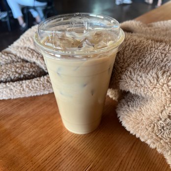 Rust Is Gold Coffee - Honey Lavender Iced Latte - Coffee & Tea Near Me - Albuquerque, New Mexico
