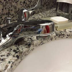 Hilton Garden Inn North Little Rock - Look at this! Barely an inch!