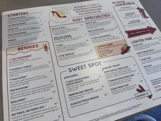 Menu photo 1 Ruby Sunshine Brook Highland Birmingham, AL