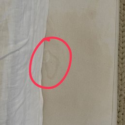 The stain i want them to remove