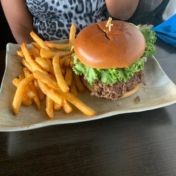Pineapples - Smash  Burger  with fries - Bars Near Me - Melbourne, Florida