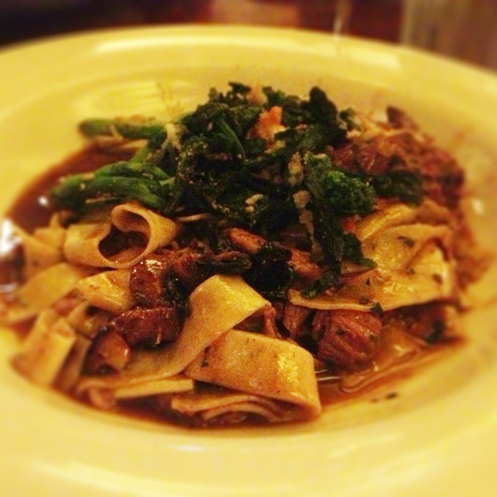 Underwood Bar and Bistro - Slow cooked lamb shoulder with pappardelle pasta, broccoli rabe. - Lounges Near Me - Graton, California Underwood Bar and Bistro - Slow cooked lamb shoulder with pappardelle pasta, broccoli rabe. - Lounges Near Me - Graton, California