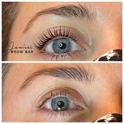 Janice's Brow Bar - Elleebana lash lift and tint